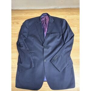 Beautiful Ted Baker Endurance blue stripped men's suit‎ 44 inch chest